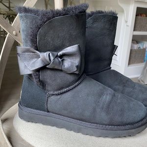 Black UGG boots size 9